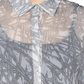 Blusa assimétrica oversized feminina Alfani cinza tamanho XX-G