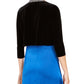 Calvin Klein Cardigan Feminino Manga Longa Aberto Preto Tamanho P