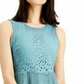 Vestido de festa MIDI sem mangas Alfani feminino, verde, tamanho 6