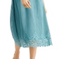 Vestido de festa MIDI sem mangas Alfani feminino, verde, tamanho 6