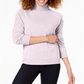Karen Scott Suéter Feminino Gola Alta Rosa Tamanho P