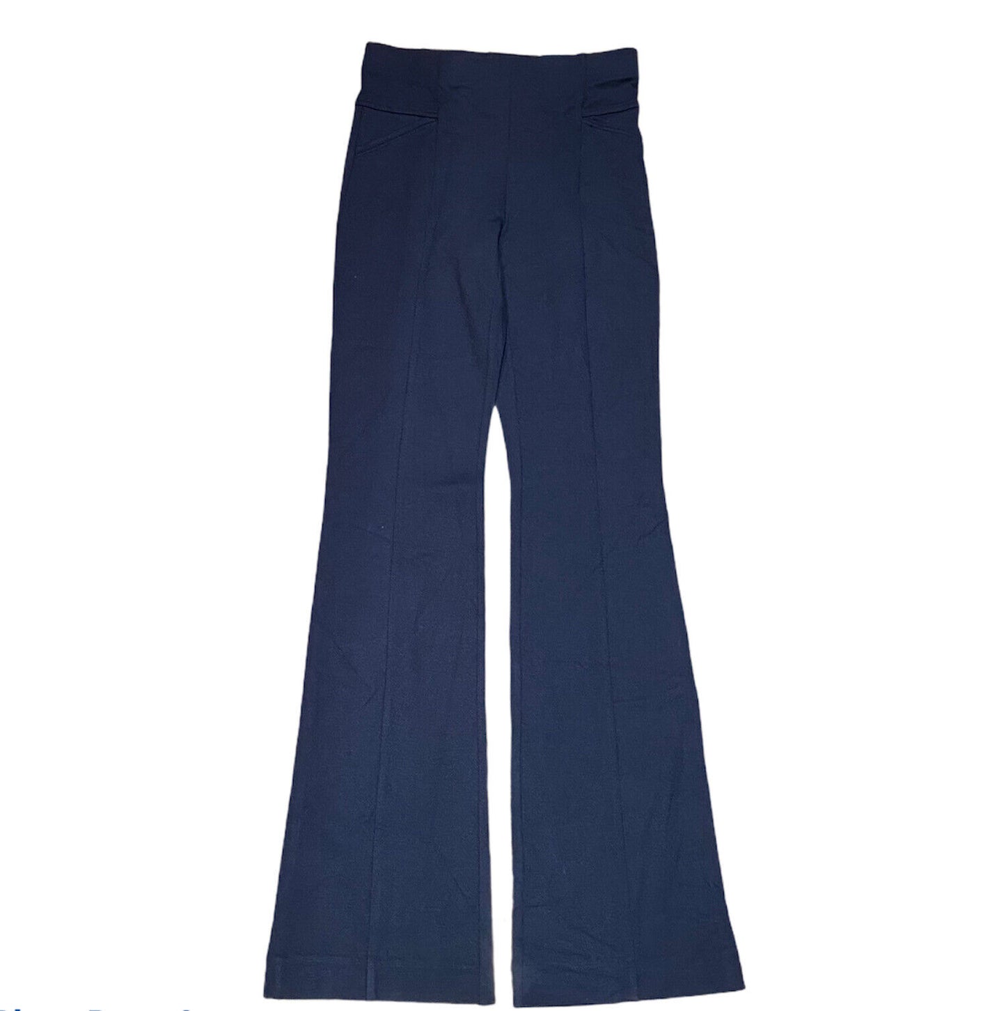 Calça Bootcut Feminina Cintura Alta INC International Concepts Azul Tamanho 0