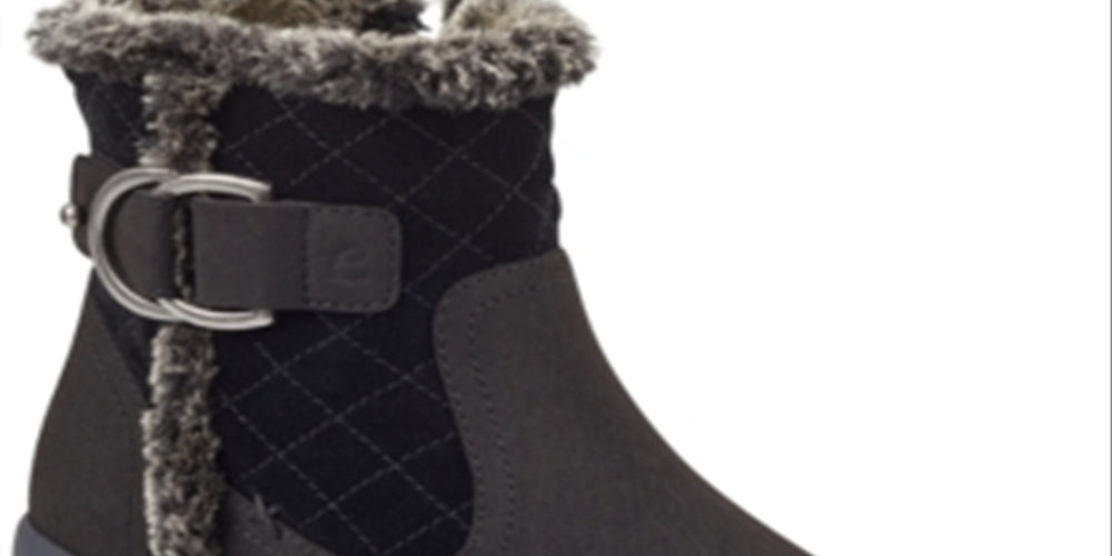 Bota feminina Easy Spirit Ember média preta tamanho 6