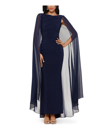 Vestido feminino Betsy &amp; Adam azul tamanho 10