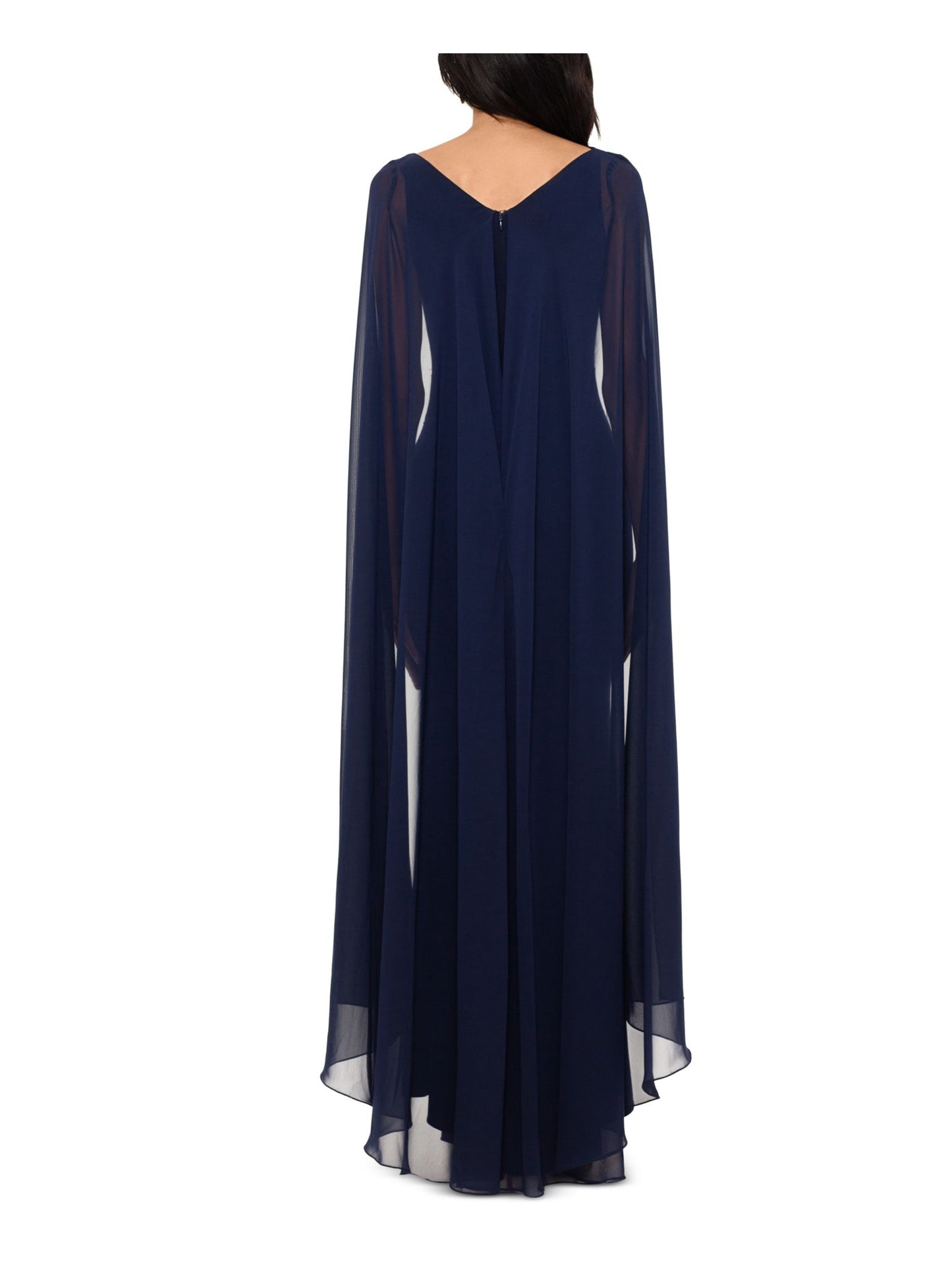 Vestido feminino Betsy &amp; Adam azul tamanho 10