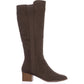 Estilo &amp; Co. Feminino Finnly Suede Fechado Biqueira Acima do Joelho Fashion Pine Tamanho 7 M
