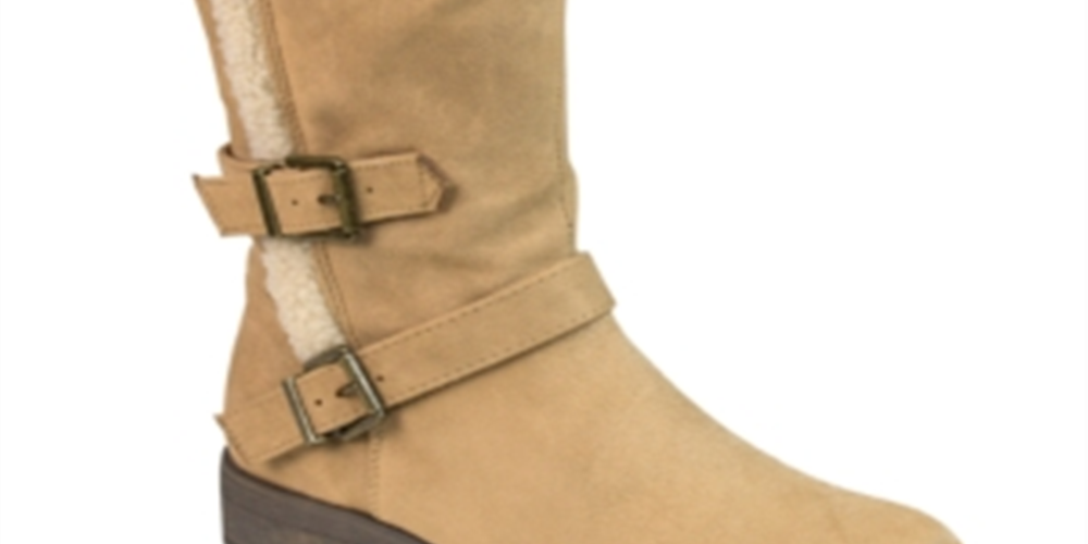 Botas altas de cano alto Santell de pele sintética para mulheres White Mountain, marrom, tamanho 5M