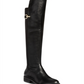 Botas femininas Rebel By Zigi Onley Leather bico redondo cano alto pretas tamanho 7 M