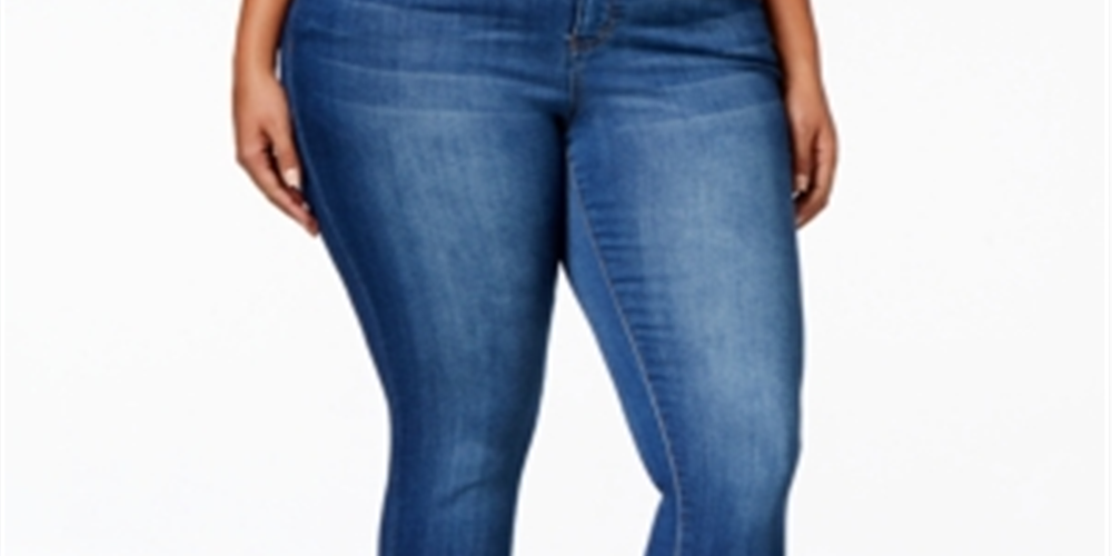 Calça jeans feminina Petite Plus Size Infinite Stretch Dawson Super Skinny Rosa Celebrity, tamanho 14P
