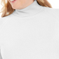 Karen Scott Suéter Feminino Plus Gola Alta Luxsoft Branco Tamanho 0X
