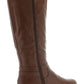 Botas de montaria Kindell de couro sintético femininas Style &amp; Co, tamanho 6 M, bege