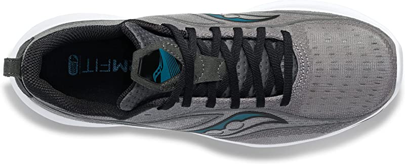 Tênis de corrida Saucony Kinvara 13 masculino, cor carvão/tom, tamanho 7 D(M) EUA
