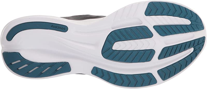 Tênis de corrida Saucony Ride 15 masculino, cor carvão/tom, tamanho 11 D(M) EUA