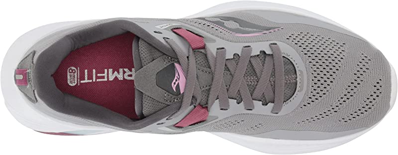 Tênis de corrida feminino Saucony Guide 15 em liga/quartzo