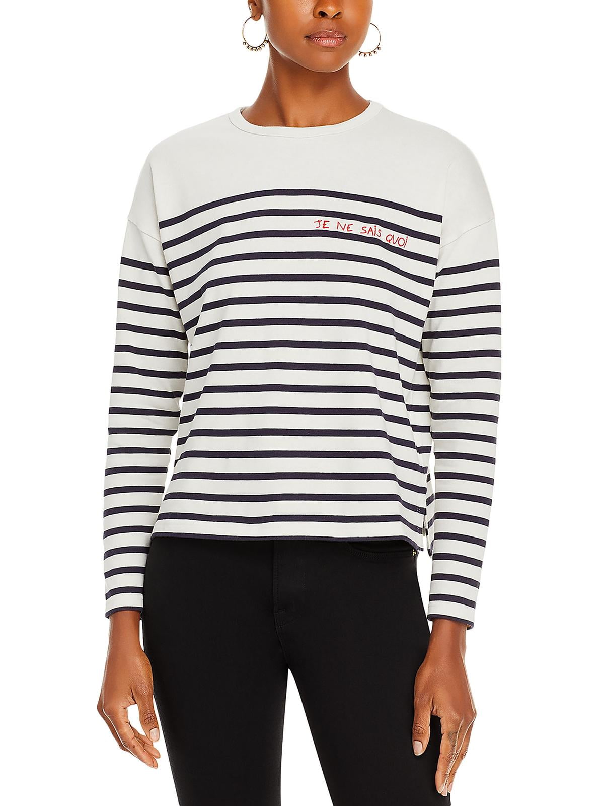 Maison Labiche Algodão Je Ne Sais Quoi Camiseta listrada tamanho XS