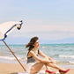 Espadrille Wedges com corte em V em lona com rosas