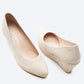Espadrilles plataforma com corte em U em lona com rosas