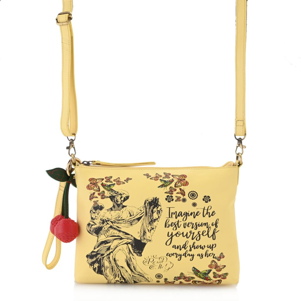Firenze Bella "Inspiration" Leather Convertible Crossbody