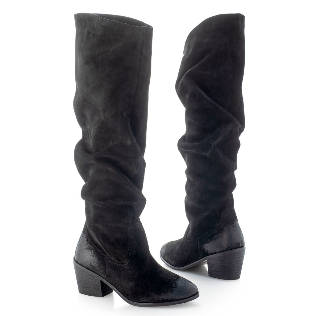 Matisse "Serena" Suede Leather Slouchy Knee-High Boots