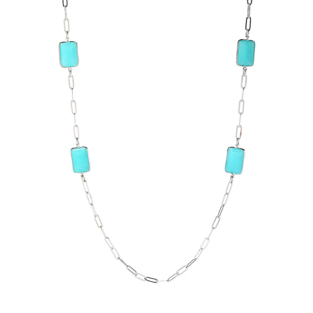 C&B Station Stones 32" Necklace