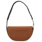 Bolsa de ombro pequena de couro Burberry Olympia