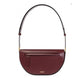 Bolsa de ombro pequena de couro Burberry Olympia