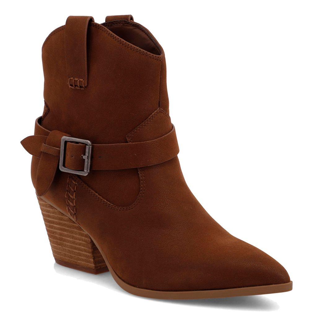 Mia "Clement" Pointed Toe Western Boots