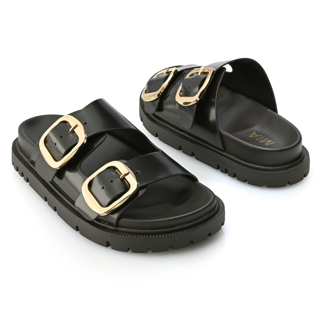 MIA "Gen" Dual Buckle Strapped Sandals