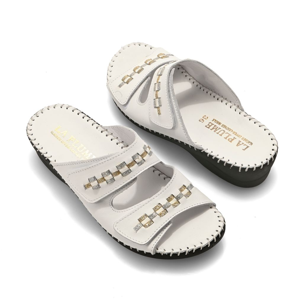 La Plume Martina Italian Made Leather Sandals