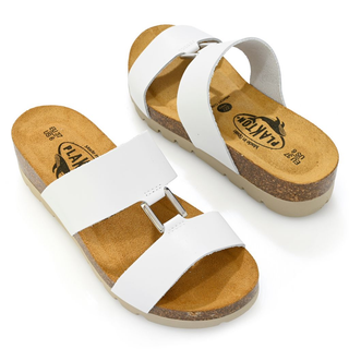 Plakton Clarissa Dual Strap Slip-on Sandals