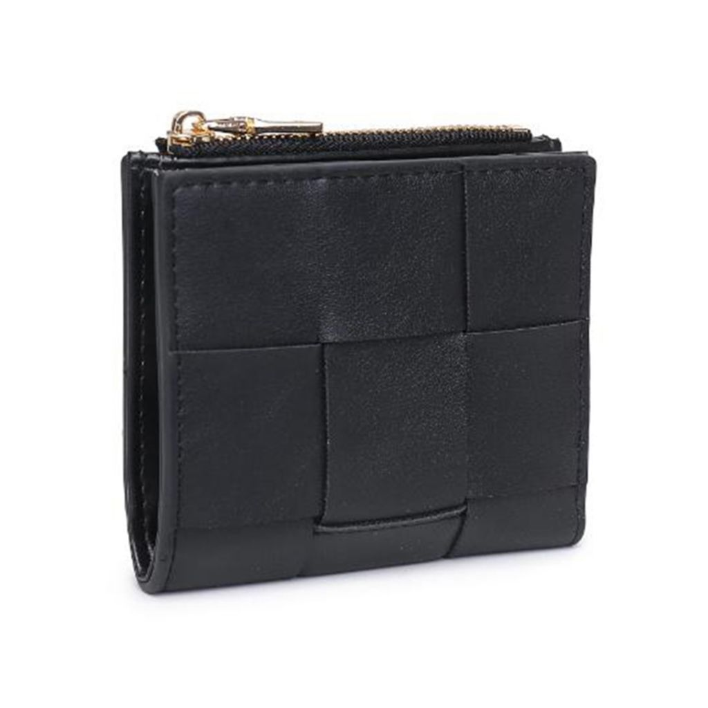 Urban Expressions Amelie Woven Faux Leather Wallet