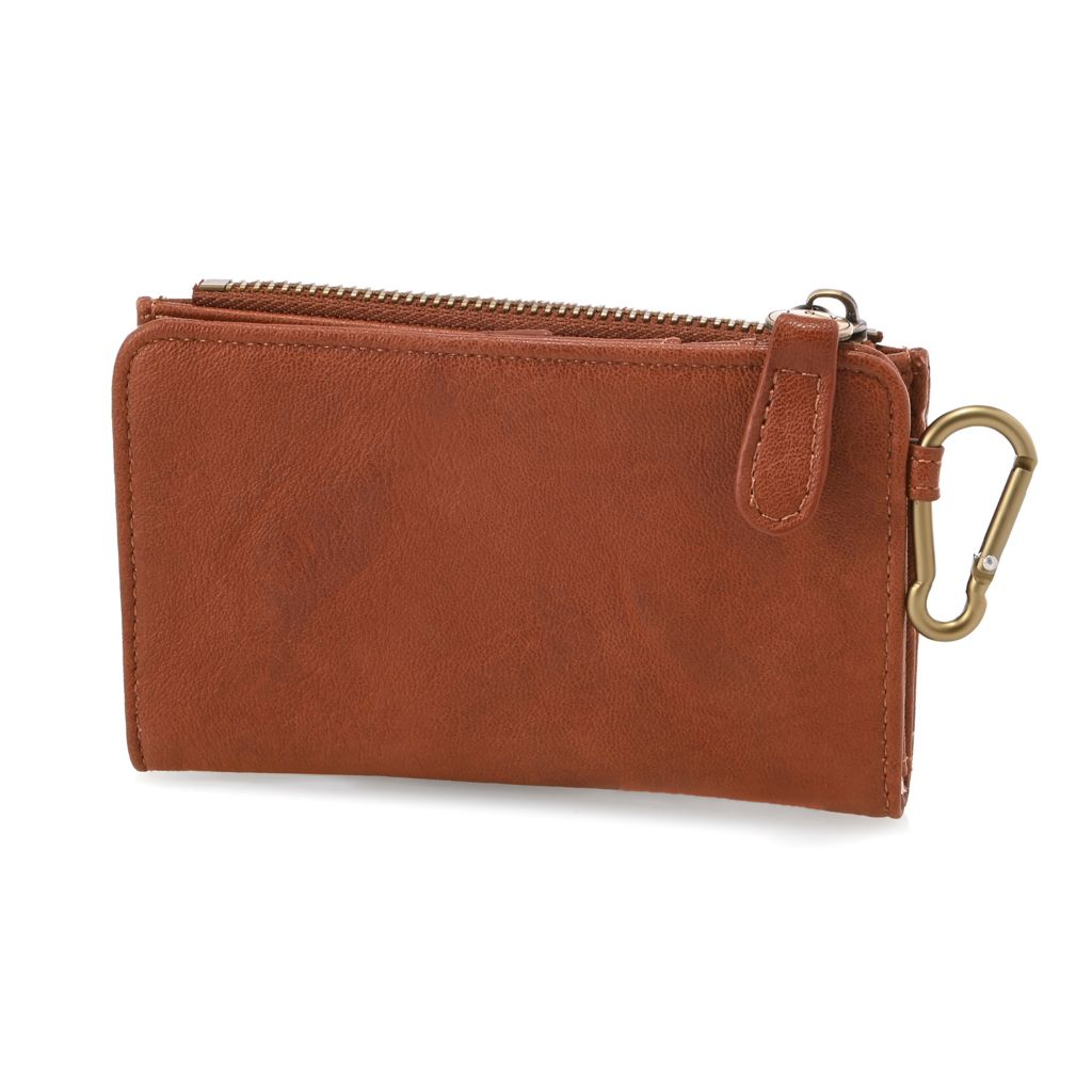 Joy Susan Bobbie Bifold Wallet w/ Carabiner