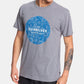 Camiseta gráfica Raging Dream masculina Quiksilver, tamanho médio, cor carvão