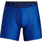 Cuecas Boxer Under Armour Tech 6'' Boxerjock Masculinas - Pacote com 2 - Azul Marinho, Tamanho X-G