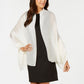 INC International Concepts Vestido de noite leve e plissado feminino, bege, tamanho regular