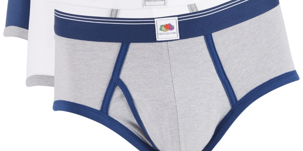 Cuecas masculinas Fruit Of The Loom, pacote com 3, edição limitada, azul, tamanho extragrande
