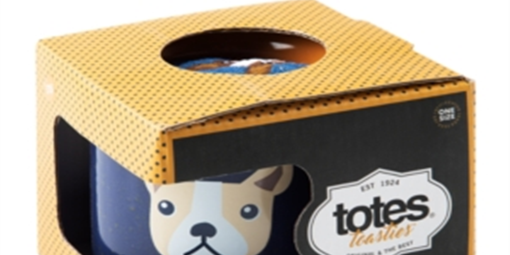 Conjunto de presente masculino com caneca e meias, cinza, tamanho regular