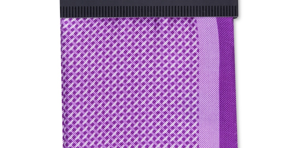 Alfani Masculino Mini Dot Silk Pocket Lenço Roxo Tamanho Regular