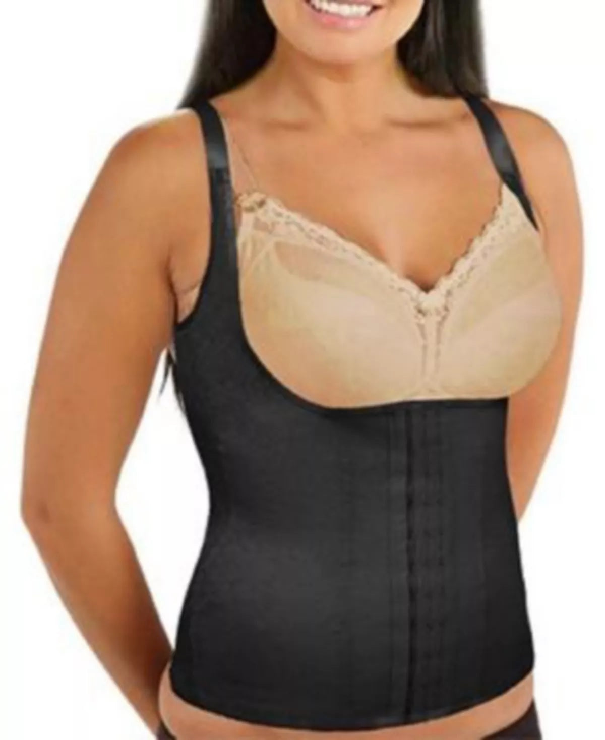 Cortland Intimates Torsette Modelador Feminino Preto Tamanho 2XL
