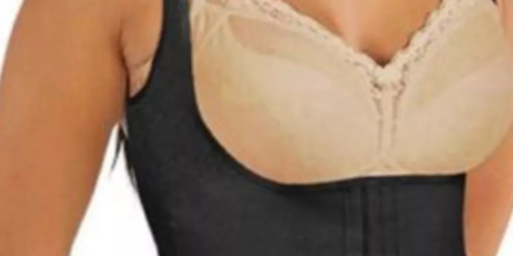 Cortland Intimates Torsette Modelador Feminino Preto Tamanho 2XL