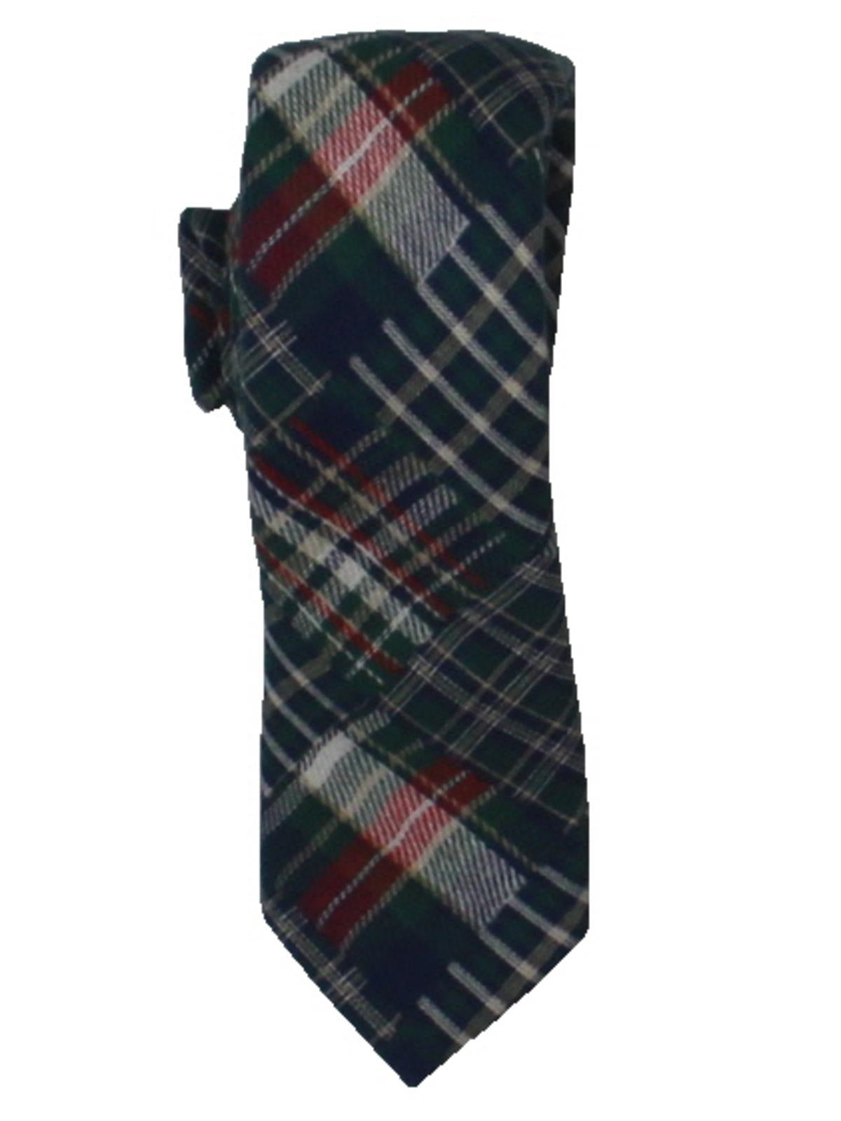 Gravata profissional xadrez Chelsea masculina Bar III, tamanho azul marinho, regular