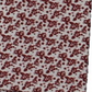 Lenço de bolso formal floral Porter masculino Four In Hand vermelho tamanho regular