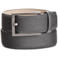 Cinto casual texturizado de couro sintético Saffiano masculino Alfani, preto, tamanho 36