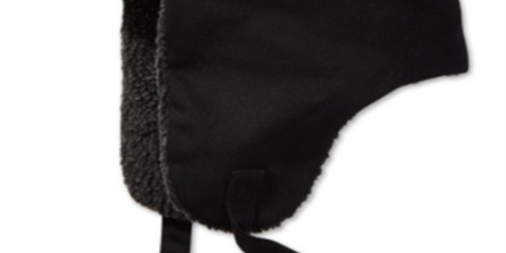 Boné Levi's Trapper de lona encerada masculino, preto, tamanho L/XL