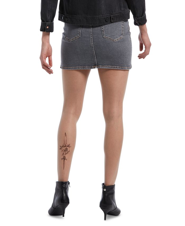 Meia-calça transparente HUE Rose Tattoo feminina tamanho natural 2