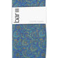 Lenço de bolso masculino Bar III Stewart Paisley Office azul tamanho regular