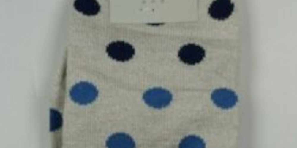 Meias masculinas Perry Ellis bege tamanho 7-12