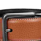 Perry Ellis Cinto reversível casual masculino Portfolio marrom tamanho 38