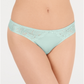 INC International Concepts Roupa íntima feminina sólida para o dia a dia, verde, tamanho XX-G