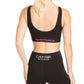 Sutiã esportivo feminino Calvin Klein Logo Impact, preto, tamanho pequeno
